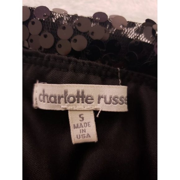 Womens Strapless Jumpsuit Charlotte Russe Black Small - Picture 4 of 12